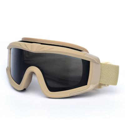 China Popular and Fashion Manufacturer Best Quality Tactical Sunglasses Shooting Custom UV Protection OEM Logo Design Military Glass Ski Goggles for sale