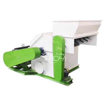 China Pellet Processing Industry RICHI Factory Alfalfa Hemp Hops Rice Husk Grass Hammer Mill Herb Grinder For Sale for sale