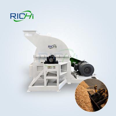 China Factory High Capacity Wood Shaft Scrap Poplar Mushroom Log Sawdust Machine For Box Wood Waste for sale