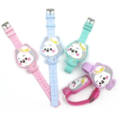 China New Design Chronograph Printed Kids Watch Unisex Luminous Led Light Watch Led Digital Display Watch for sale