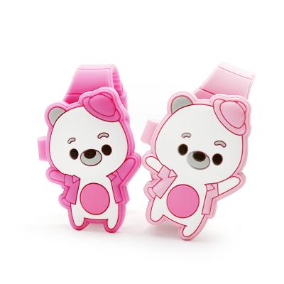 China Global Hot Selling Chronograph Sales Dancing Bear Flip Watch Safe and Comfortable Strap for sale