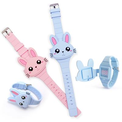 China High Quality Environmental Friendly Chronograph Silicone Material Unique Kids Watches Waterproof for sale