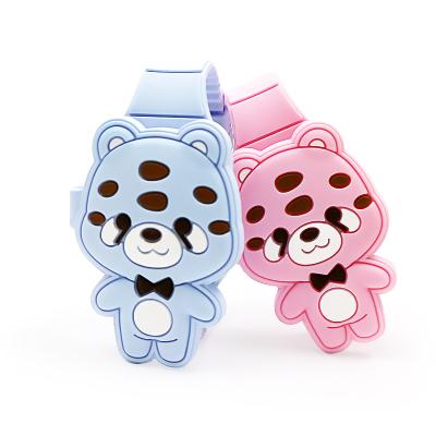 China New Type Kids Digital Watch Waterproof Silicone Chronograph Green Material for sale