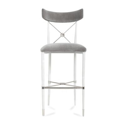 China Dining Bar Tool Unique Industrial Metal Bar Chair High Chair Chairs For Club KTV for sale