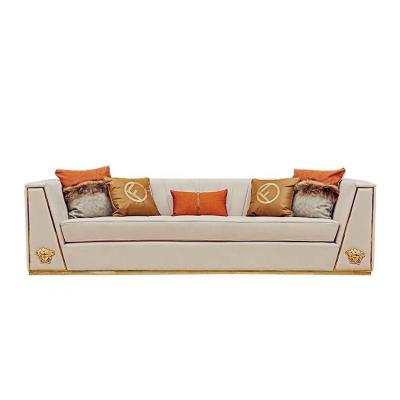 China (Other)New Leisure 3 Seat Antique Italy Design Solid Wood Luxury Adjustable Sofa Set for sale