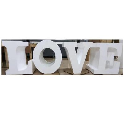 China (Other) fashion wedding alphabet decoration mirror adjustable love letter table for wedding for sale