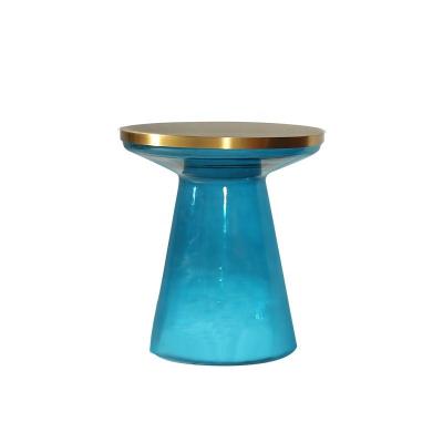 China Latest Ins Design Sebastian Herkner Contemporary Glass Bell Coffee Table for sale