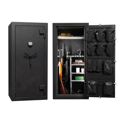 China High Security Metal Fire Proof Cabinet Metal Weapon Cabinet Rifle Gun Safe Locker for sale