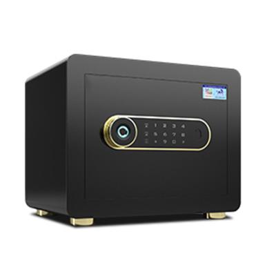 China Home Security Made in China Top Quality Silver Smart Safe Box 250*350*250mm Digital Smart Safe Lock from Spray Lacquer, Black Safe Box Price for sale