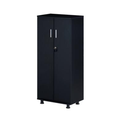 China Modern Customized Modern Designer High Office Side Cabinet Office Wood Tall Storage File Cabinet with Locking 2 Doors Shelves for sale