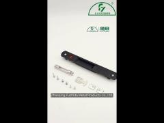 single side glass sliding door and window locks with aluminum material
