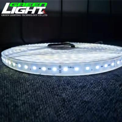 China Lámparas de banda flexible de led para minas, luces de banda a prueba de explosión para áreas peligrosas 17W Instalaciones industriales de iluminación de banda led en venta