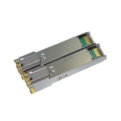 China 10G Base-T SFP+ Copper RJ-45 30m Transceiver Module Fiber Optic Transceiver ZFTC3TA0000A0ST for sale