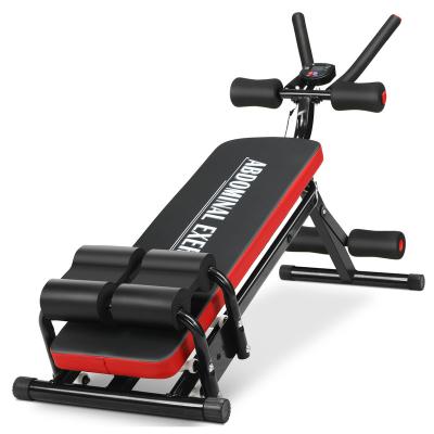 China Adjustable Sit Up Exercise Equipment Body Workout Sit Up Machine Core Indoor Abdominal Trainers Workout Bench For Home Gym for sale