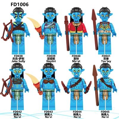 China DIY TOY FD1006 New Arrival Movie Blocks Character Building Educational Figures Toy For Children Christmas Gifts for sale