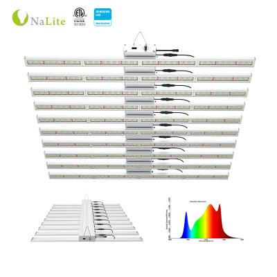 China RJ Full Spectrum 400Watt 640W Left Vertical 800W Led Knob And Bar Dimming Grow Strip Light Controller Samsung Lm 301B 301H for sale