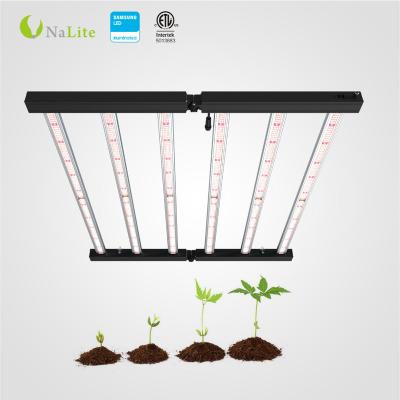 China Samsung 650W Lm301B 301H 8 Button And Bar Dimming Of RJ Port No Led Fan 1000W Full Spectrum Grow Light Bar For Herbal Grow for sale