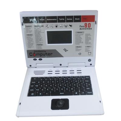 China LCD 80 Educational Activity Toy Toy Laptop Computer English Learning Machine for sale