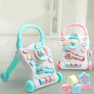 China Music Baby Walker Toy Electric Infant Steering Wheel Learning Music Baby Walker Toy for sale