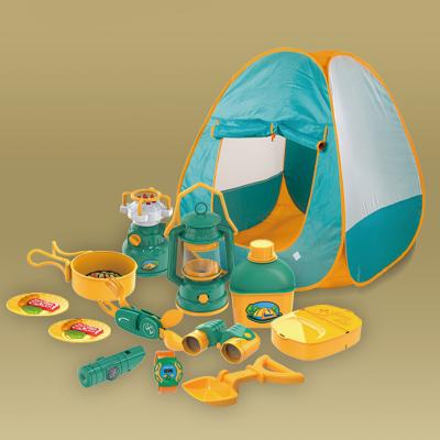 China Soft Toy Pretend Play Indoor Assemble Pop Up Kids Camping Tent Toy for sale