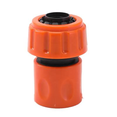 China ABS plastic garden hose quick connectors for 18mm diameter inner hose and made of ABS for sale