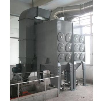 China Factory Cartridge Automatic Cleaning Slanted Dust Collector With Dual Service Life Filter Cartridge for sale