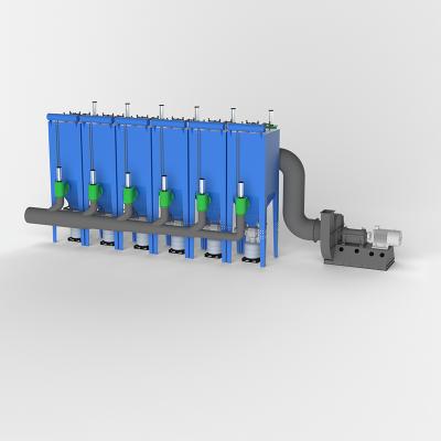 China Plant Fine Particle Collector System For Industrial Dust Collecting for sale