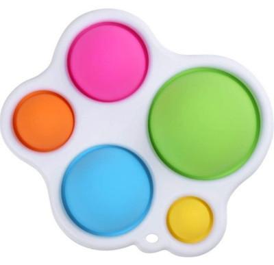 中国 Push On Pop Bubble Sensory Fidget Toys Stress Relief Safe Toys For Kids 販売のため