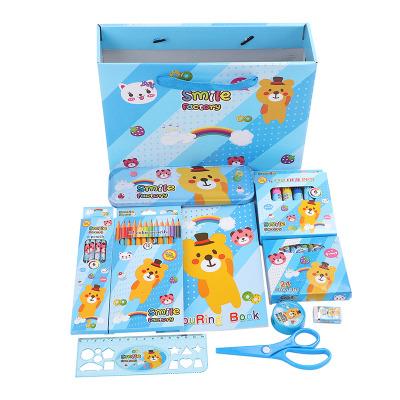 中国 Large Portable Activity Gift Present Children's Portable Gift Box Luxury Stationery Set 販売のため