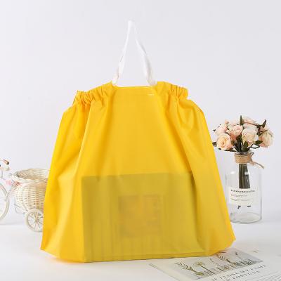 China Eco Friendly Shopping Bag  Plastic EVA Frosted Clothing Packaging Bag zu verkaufen