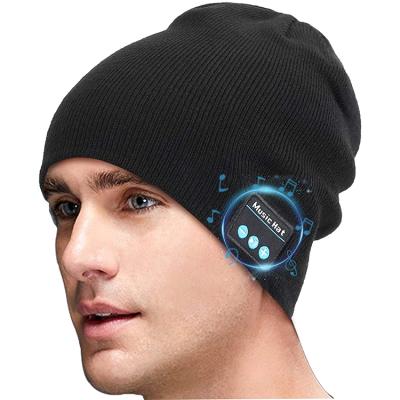 China JOINT Day Gift Christmas Beanie Wireless Hat With Earphone Beanie Winter Hat Wholesale for sale