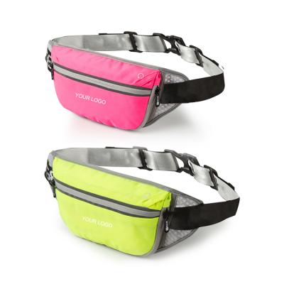 China 2021 Designer Waist Bag Custom Water Proof Large Waist Bag Waterproof Waist Bag Belt Bag With Earphone Jack for sale