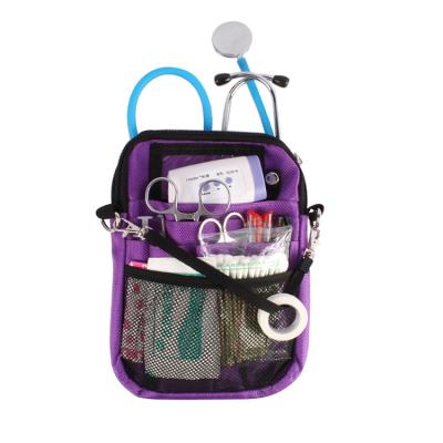 China Custom Multi Function Water Proof Nurse Pouch Waist Bag Nurse Pussy Pack Belt Nurse Bag With Multi Pockets for sale