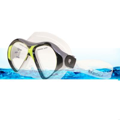 China Dving Factory Direct Selling Silicone Liquid Tempered Glasses Change Glass Diving Equipment Air Diving Myopic Adult Underwater Mask for sale