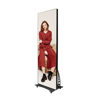 China Indoor Supply Discount Price Factory Portable Ommerce Indoor Advertising Led Poster Display for sale