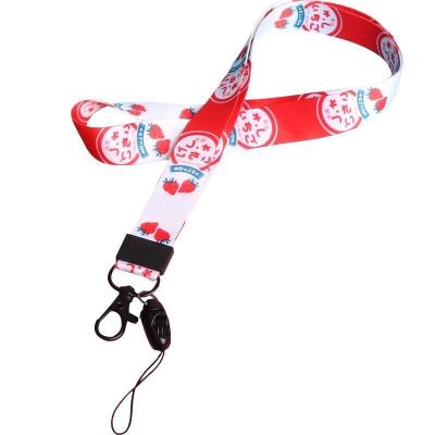 China Polyester Factory Price Customized Polyester Fashion Sublimation Printed Event Lanyard With Logo Custom for sale