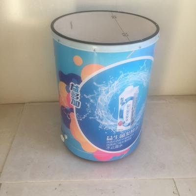 China Sustainable 50L / 100L Commercial Round Electric Beverage Ice Party Beer Barrel Cooler for sale