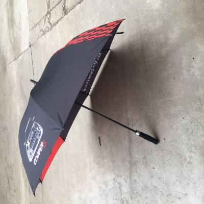 China Cheap Promotion Automatic Open Rain Umbrella Folding Straight Umbrella With Logo Printing Customized for sale