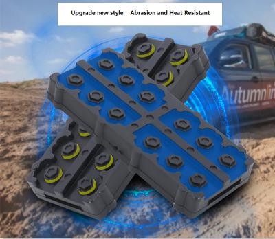 China Universal Design Car Tire Tire Snow Chain HARDENED STEEL Anti-skid Rubber Snow Chain for sale