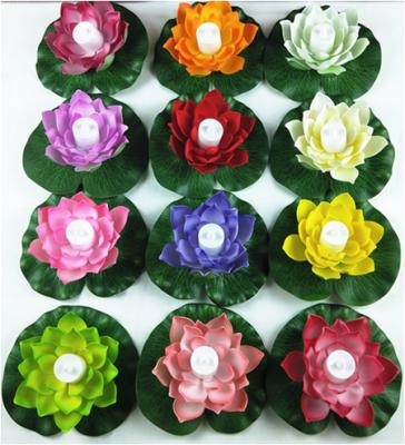 China EVA simulation lotus leaf and artificial lotuses for sale