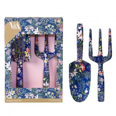 China Garden Tool Organizer C&C Aluminum Decorative Floral Printed Garden Tool Kit 3 Pieces Tools Gardening, Printed Garden Tools for sale