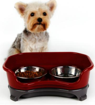 China C&C Deluxe Stainless Steel Pet Dog And Cat Bowls Eco-Friendly Feeders for sale