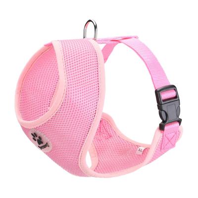 China Adjustable DETACHED No Pull Soft Mesh Reversible Dog Harness Pet Vest for sale