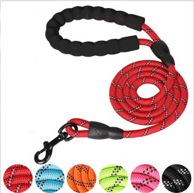 China C&C EVA DETACHED Handle Reflective Nylon Dog Leash 6 Feet Dog Leash No MOQ Request for sale