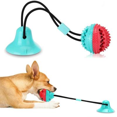 China Molar Toy Dog Chew Suction Cup Dog Bite Suction Cup Dog Molar Toy Interactive Ropes Toys Multifunction Chewing Toy For Dog for sale