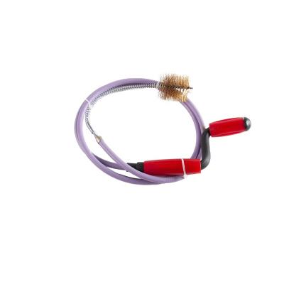 China Disposable Spring Steel Pipe Cleaner Drain Snake Drain Cleaner Dredging Tools for sale