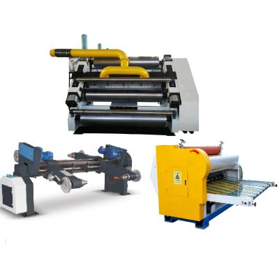 China machinery & High Speed ​​Automatic 2 Layer Corrugated Hardware Single Facer Production Line for sale