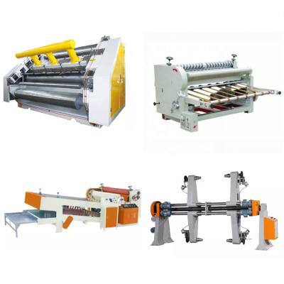 China machinery & High Speed ​​Hardware 2 Layer Single Facer Corrugated Production Line for sale