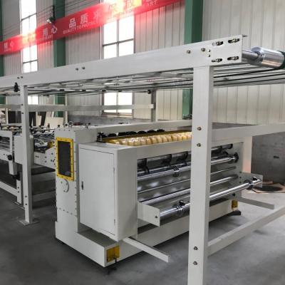 China Commodity two layers corrugated cardboard reel paper sheet cutter used cardboard box making machine for sale