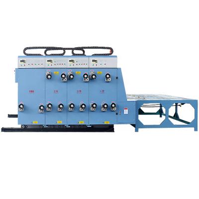 China Cardboard Box Making Machine Chain Feeder Flexo Corrugated Printer and Slotter Corrugated Box Making Machine for sale